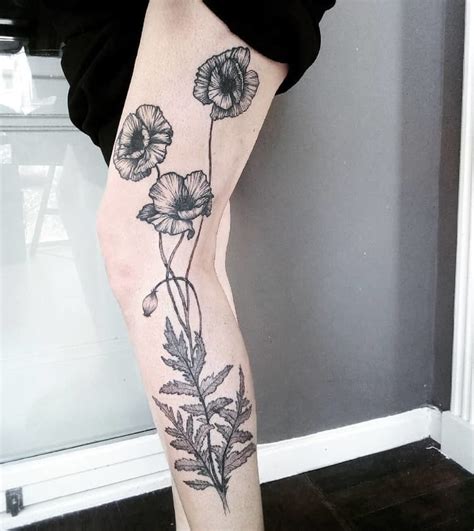 Check out our poppy tattoo selection for the very best in unique or custom, handmade pieces from our tattooing shops. 60 Beautiful Poppy Tattoo Designs and Meanings | TattooAdore