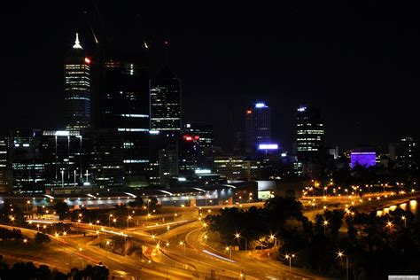 Scenes, views, plants, wildlife, people, buildings, just about. Perth by night - Welcome to Roger's Website