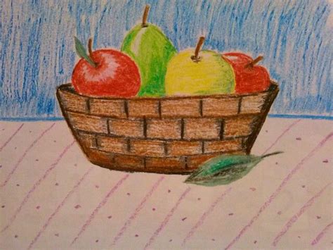 Are you wondering how to help your kids get started with observational drawing? Still life 2nd grade art project: fruits in a basket. They ...