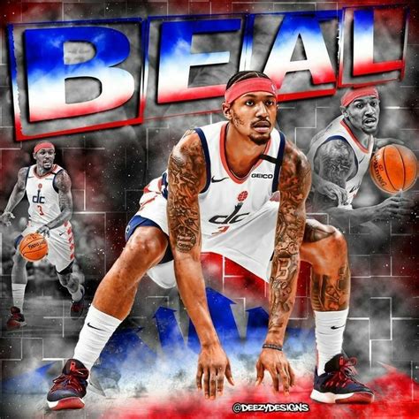 The color scheme is completely redone to symbolize the american flag colors. bradley beal in 2020 | Washington wizards, Nba players, Nba