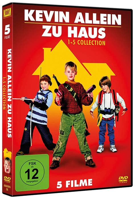 Der riesenhit von chris columbus aus dem jahr 1990: Kevin allein zu Haus 1+2 in New York +3+4+5 Movie ...