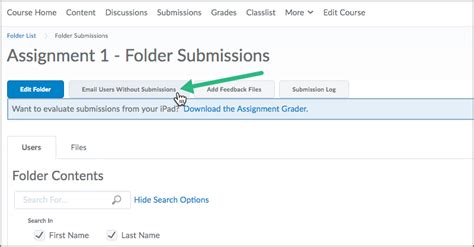 If there are no instructions, write a clear and professional email with a properly named attachment. Emailing Students via a Submission Folder in D2L ...