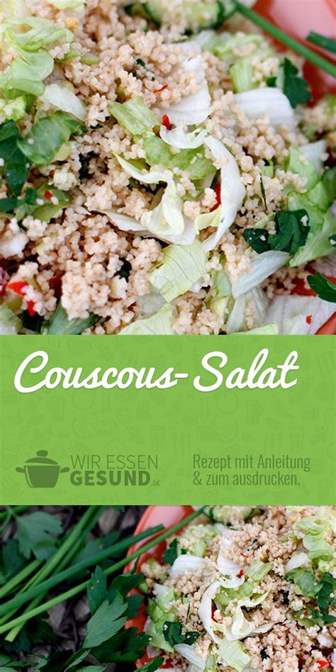 Л., соль — 0.25 чайн. Pikanter Couscous-Eisbergsalat - WirEssenGesund | Rezept ...