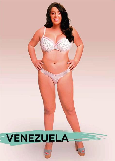 Sexual dimorphism is the scientific term for physical differences between males and females of a species. What The 'Ideal' Woman's Body Looks Like In 18 Countries ...