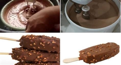 Jajanan ini dulu sangat digemari sekali. Resep dan Cara Membuat Es Krim Coklat Rumahan Lembut ...