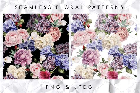 Design work life is a daily blog published by seamless creative, whose purpose is. Seamless floral pattern | Custom-Designed Graphic Patterns ...