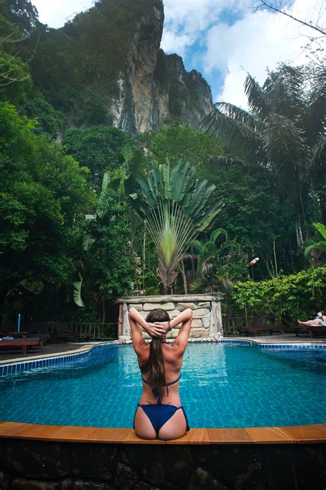 No adventure, no magic, no valiant quests. Free Images : back, girl, hotel, leisure, poolside ...