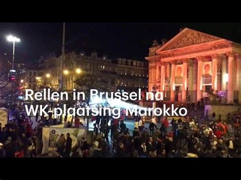 De menigte betoogde tegen de verkiezingsuitslag in congo, een voormalige belgische kolonie. Rellen in Brussel na WK-plaatsing Marokko - RTL NIEUWS ...