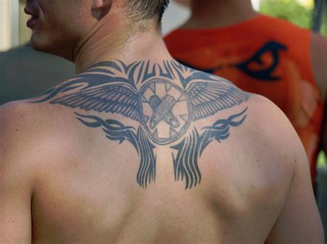 These tattoos often appear on the back, since that is where wings are located on the creatures that have them. 18 Beautiful Tribal Wings Tattoos | Only Tribal