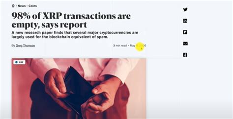 He also stated that xrp is worthless and claimed that moneygram does not use it. Sources Say XRP Transactions are Useless - Tech Tips to go