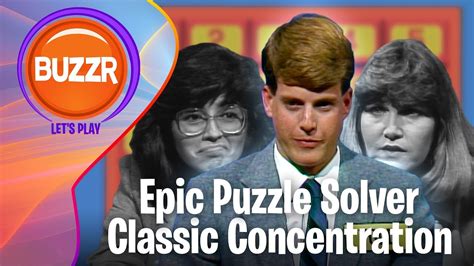 Based on the classic tv game show, concentration! This Contestant is AMAZING at solving puzzles! - Classic ...