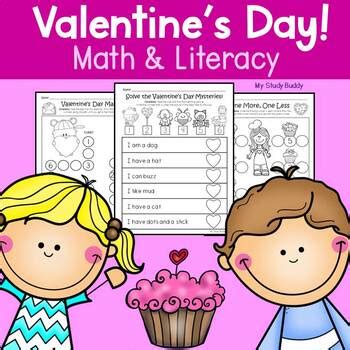 Make a valentine's day wreath that doubles as an alphabet activity. Valentine's Day Math & Literacy (Kindergarten, Valentine's ...