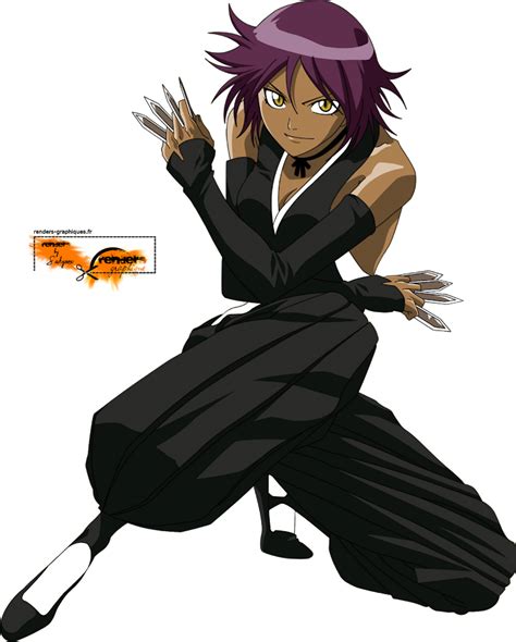 Bleach is addicting and just plain awesome! PNG- Yoruichi