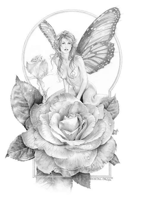 As always, if you want to print out one of these coloring page or clip art pictures, simply right click the one that you want, download it to your hard drive, then find it there and right click again to print it. Summer Faerie - The Season Faeries Drawing by Steven Paul ...