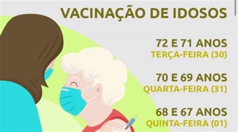 Nos sábados é realizada a repescagem para quem ainda não tomou a 1ª dose e aplica a 2ª dose da sequência vacinal. Com a chegada de mais doses, calendário de vacinação da ...