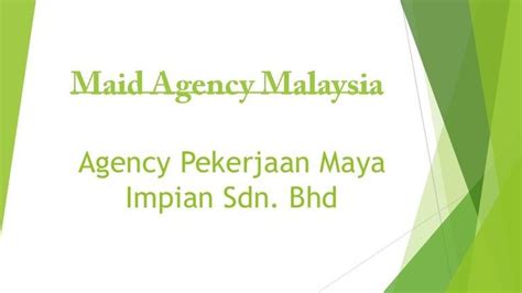 We help you to find the best maid to fulfill your needs. Maid agency malaysia | Impian Maid | Maid, Malaysia ...