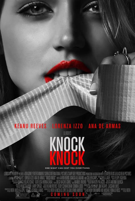 A pair of femme fatales wreak havoc on the life of a happily married man. New KNOCK KNOCK Trailers and Posters | The Entertainment ...