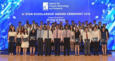 Students who completed standard 8th in the year 2018 applicable states/ uts : A*STAR Scholarship Awards Ceremony 2018