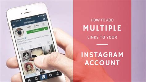 How do you add more photos to an existing. Add Multiple Links To Your Instagram Profile [Updated ...