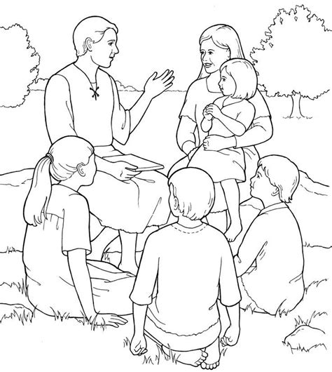 These coloring pages would be the perfect complement to any bible study centering around the account of creation, adam and eve, and/or the book of genesis. Lds Nursery Coloring Pages - Coloring Home