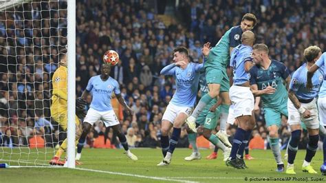 Man city extend lead as man utd, leicester drop points. Champions League: Tottenham beat Man City in dramatic ...