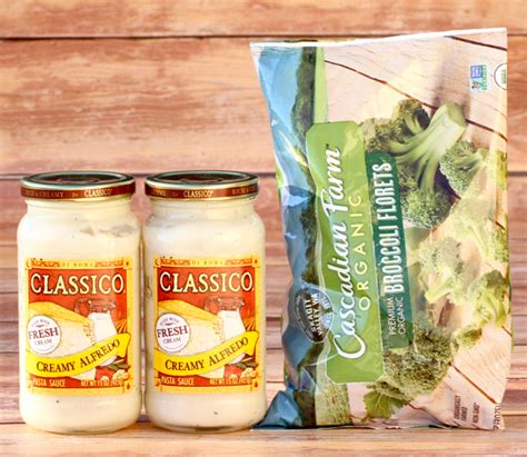 Place in crock pot and pour alfredo sauce to cover. Chicken Broccoli Alfredo Crock Pot Recipe {3 Ingredients}