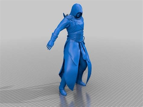 Ein beliebiges werkstück aus einem einzigen materialblock können maschinen im 3d druck herstellen. 3D-Vorlage: Altair aus Assassin's Creed - Download - CHIP