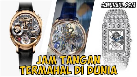 Jam seharga 819 milyar rupiah ini terdiri dari berlian 110 karat dan merupakan jam tangan termahal di dunia. √⊕ TERMAHAL DI DUNIA 19+ Jam Tangan Pria Wanita Yg Keren ...