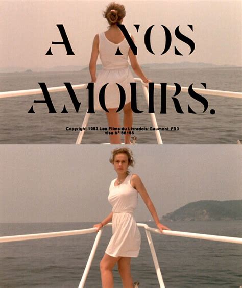 Pas étonnant lorsque l'on sait que la scénariste du. A nos amours (Maurice Pialat) | Art house movies, Film ...