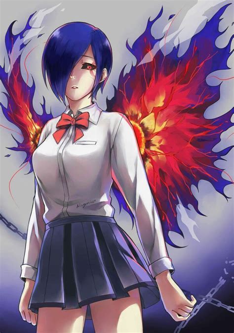 156 cm weight touka is a ghoul successfully posing as a human and working as a waitress at a cafe which serves as a gathering place for other ghouls, as well as a. Character Analysis:Touka Kirishima | Anime Amino