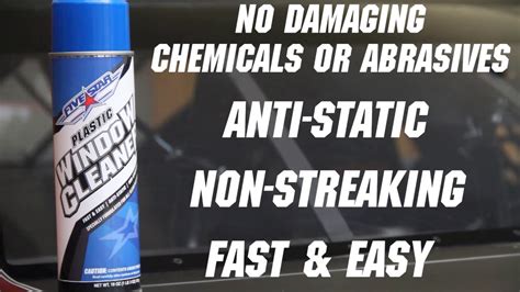 I really wanted to like both since i grew up in lodi, i love beer and i still go here occasionally to visit my parents. Five Star Plastic Window Cleaner - YouTube