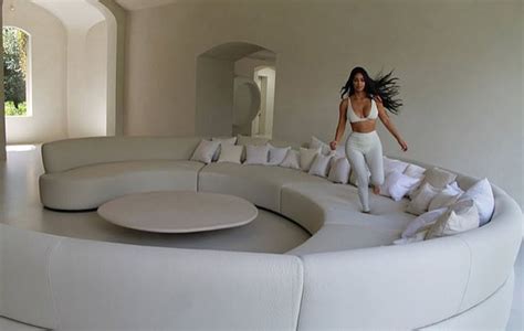 The house has a current estimated value of $8million. Inside Kim Kardashian and Kanye West's bizarrely empty ...