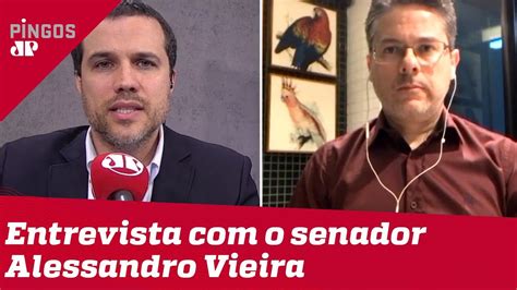 Vieira cumpre o primeiro mandato na. Senador Alessandro Vieira (Cidadania-SE) fala à Jovem Pan ...