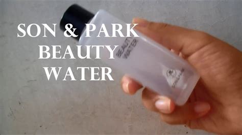 Son & Park Beauty Water - Tester Korean Skincare Small ...