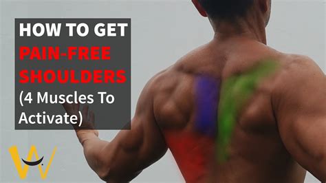 Then run a wide roll of packing or duct tape over it to ensure the roller is lint free. How To Get Rid Of Shoulder Pain (4 Muscles To Activate ...