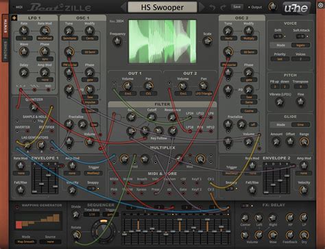 KVR: Beatzille by u-he - Synthesizer VST Plugin, Audio Units Plugin and AAX Plugin