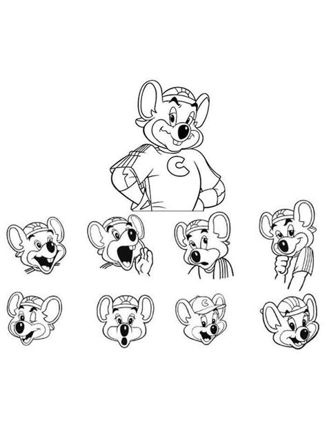 The chain is the primary brand of cec entertainment, inc. Pin on Cartoon Coloring Pages Collection