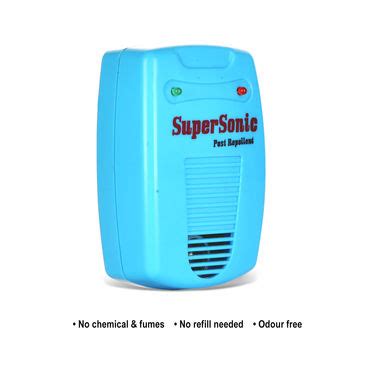 Repellents work great because you do not have to deal with cleaning up after the traps or worrying about a pet or child getting into the bait you put down. Buy SuperSonic Insect & Pest Repellent Online at Best ...