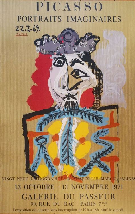 Пикассо с матиссом и п. Pablo Picasso: Portraits Imaginaires II, 1971 ...