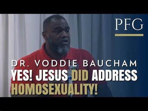 Whether teaching on classical apologetic issues like the validity and historicity of the bible, or the resurrection of christ; Voddie Baucham - 3 Examples of Jesus Addressing ...