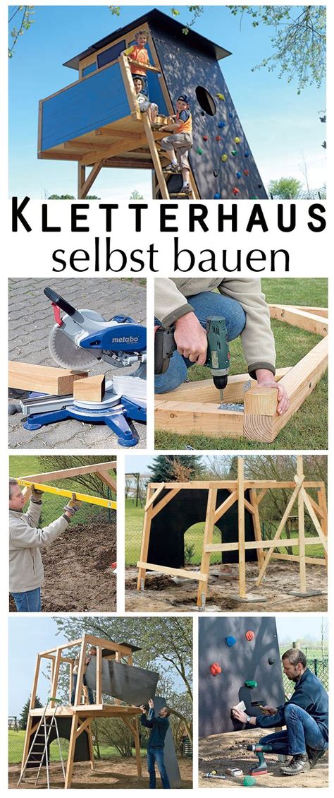 Wir zeigen, wie man das kletterhaus für den garten selbst baut. Klasse: Dieses Spielhaus für Kinder hat auch noch eine ...