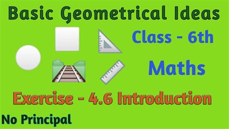 Therefore, exercises and guidance from teachers are essential for improvement. class 6th math exercise- 4.6 complete introduction ...