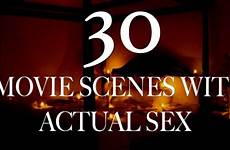 sex movies real movie scenes had actual where celebs