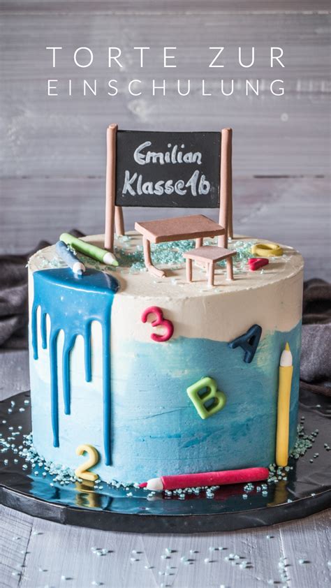 Aber auch einige gedichte für kinder sowie weitere bekannte und weniger bekannte märchen und geschichten. Torte zur Einschulung für kleine ABC Schützen. #schulkind ...