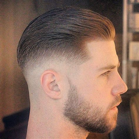 Today, there are 7 different types of fades that make the hairstyle look different. Damn near perfect bald fade pompadour | The Barber's ...