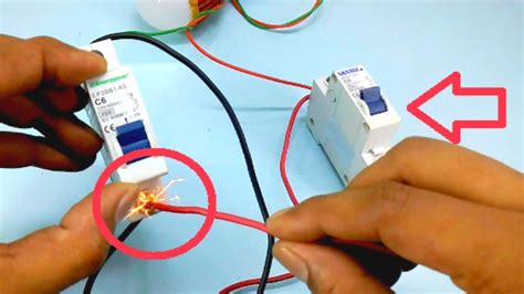 Always unplug the device or turn off the main circuit breaker before attempting a continuity test. short circuit experiment with mcb , how to test a circuit ...