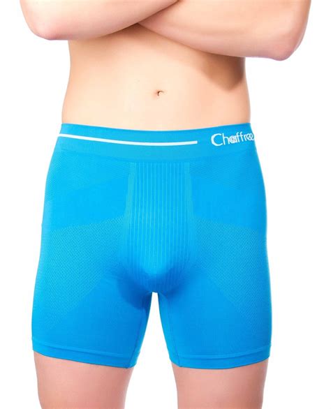 Briefs usually pinch my nuts and boxers require constant shifting. Mens Boxer Shorts - Chaffree
