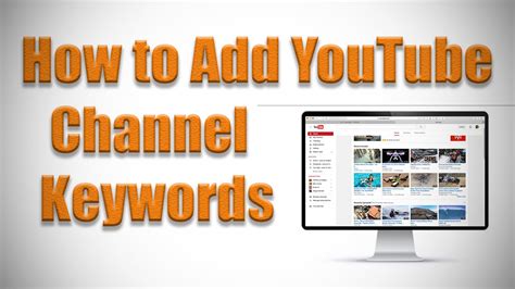 This can help youtube know exactly. How to Add YouTube Channel Keywords 2016 - YouTube