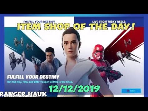 Check here daily to see the updated item shop. Fortnite - Item Shop of the Day! December 12, 2019 ( 12/12 ...