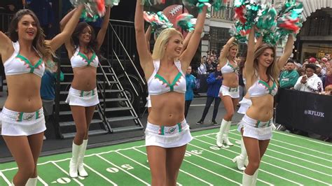 Latest photos of dolphins games, community events, and more Miami Dolphins Cheerleaders Performing at NFL Regent ...